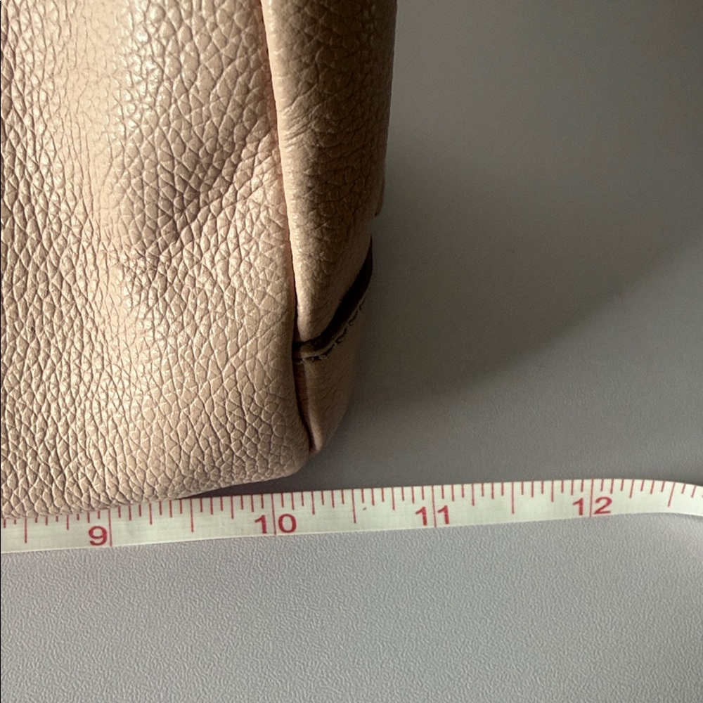 Fossil Blush Leather Satchel Bag - Picture 7 of 8
